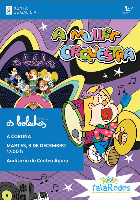 Os Bolechas. A muller orquestra