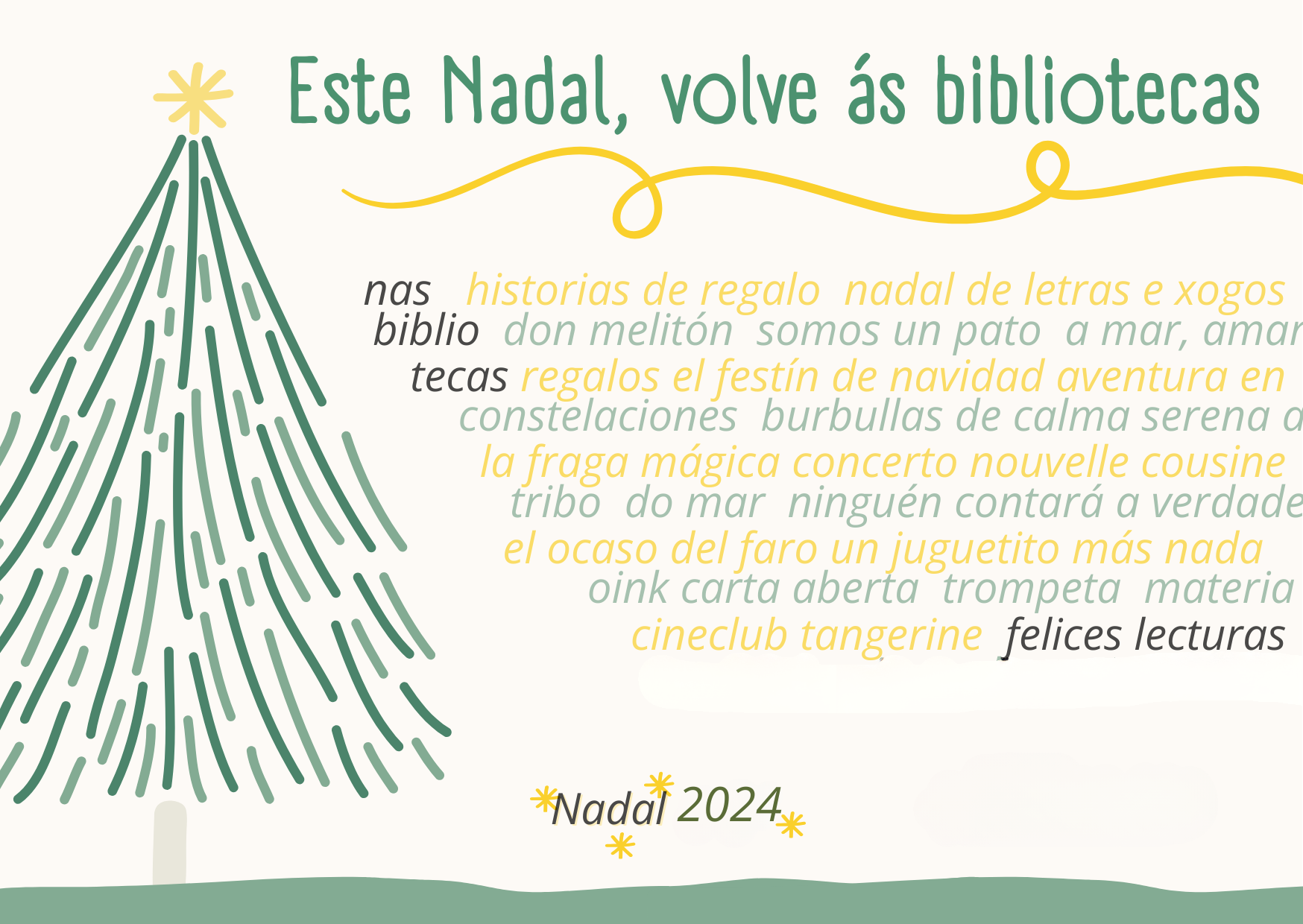 Nadal nas bibliotecas