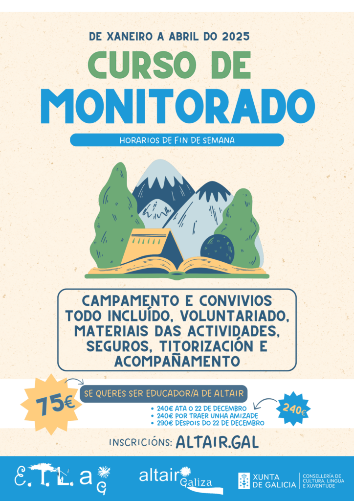 cartel curso monitorado