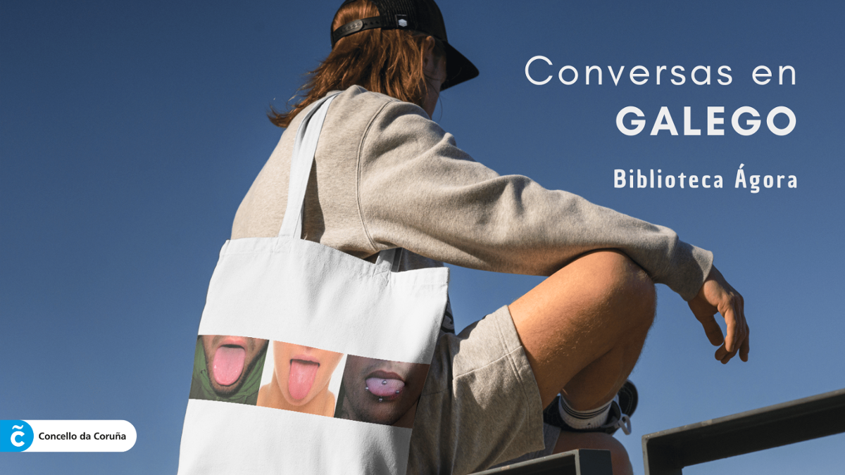 Grupo de conversa en galego na Biblioteca Ágora