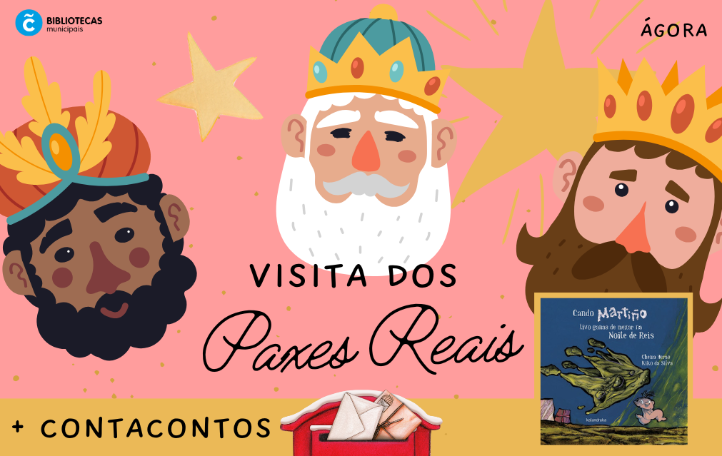 Visita dos paxes + Portada do libro 