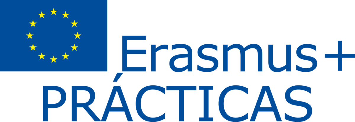 Logo Erasmus + prácticas