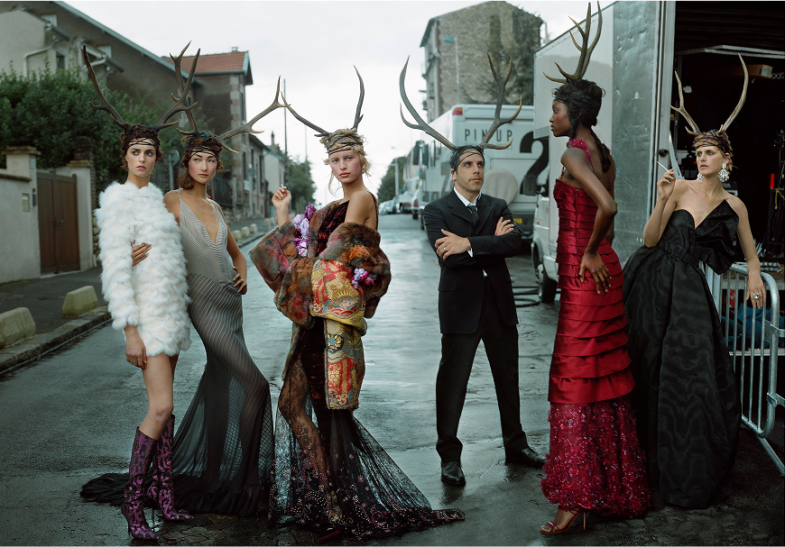 fotografía da exposición Wonderland, de Annie Leibovitz