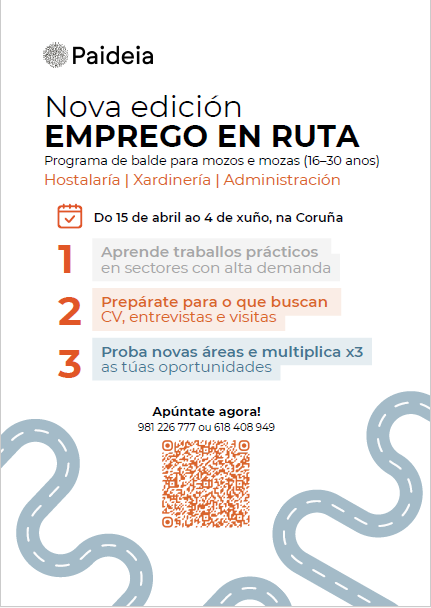 Cartel cos datos do curso.