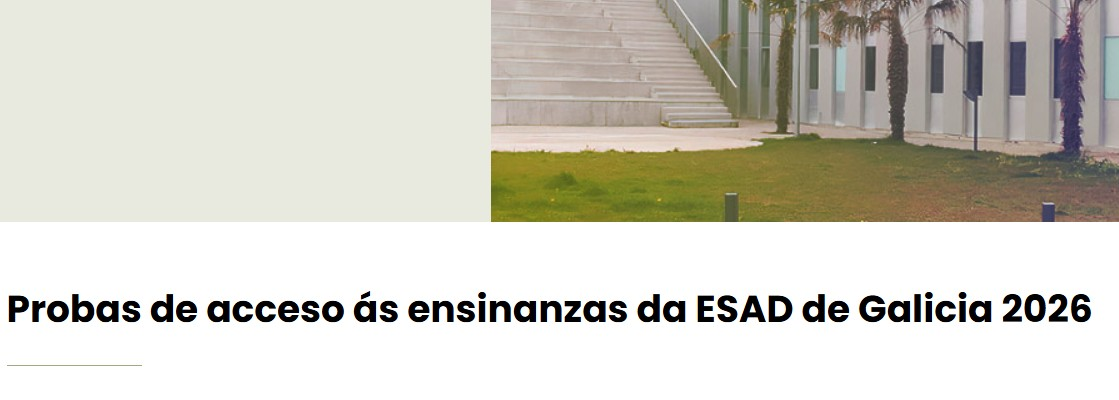 Imaxe do edificio da ESAD